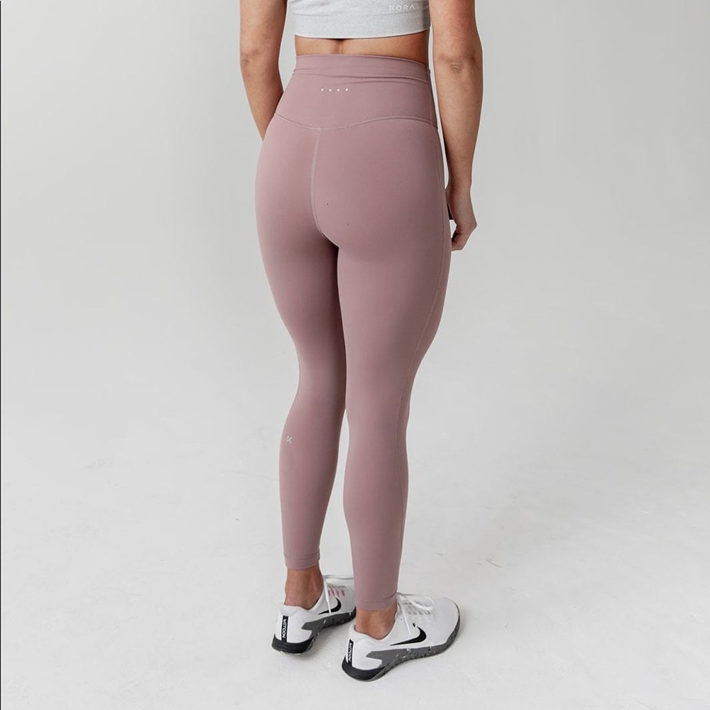 KORA / ACTA Fitness Inlux Leggings Mauve NWT
